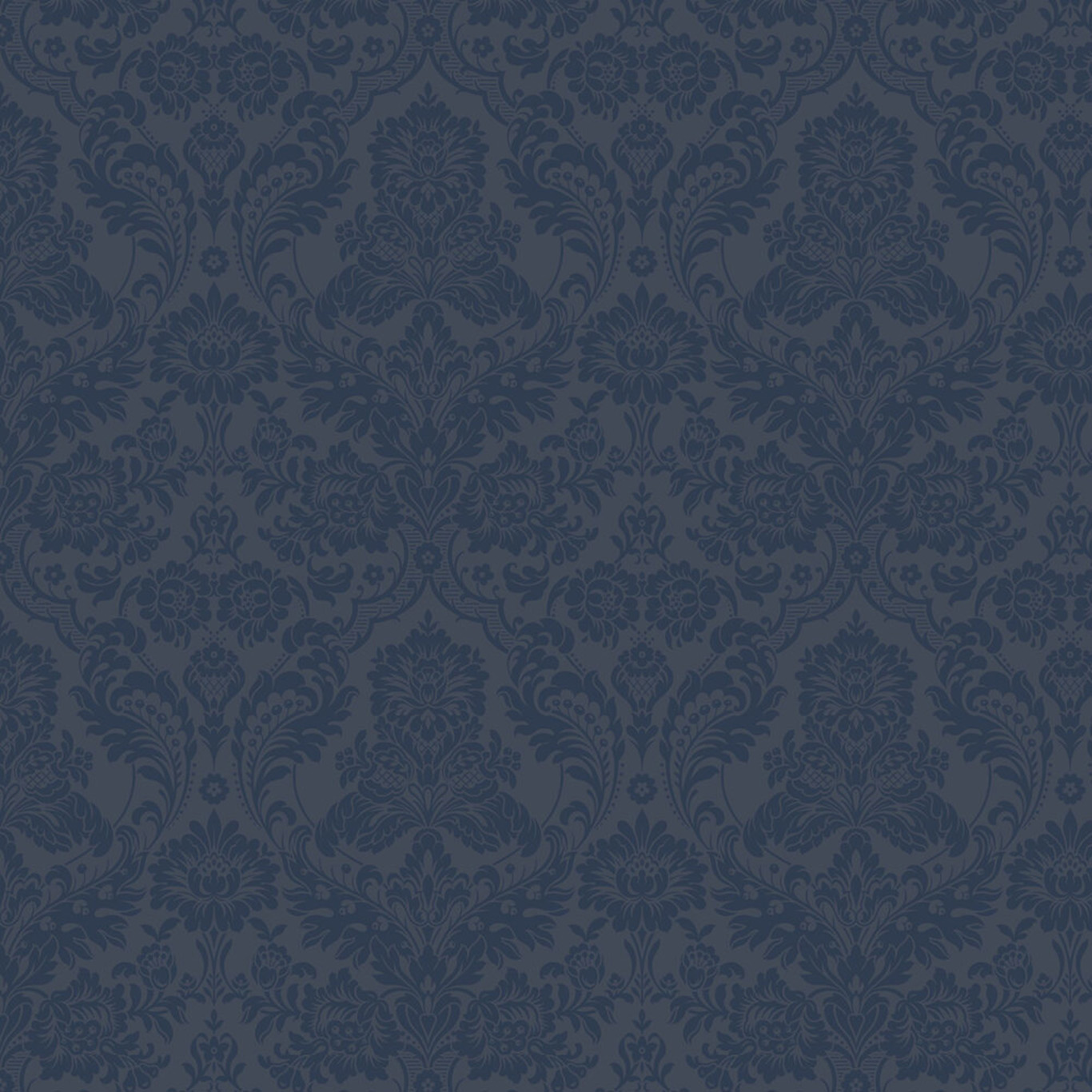 Gothic Damask Flock