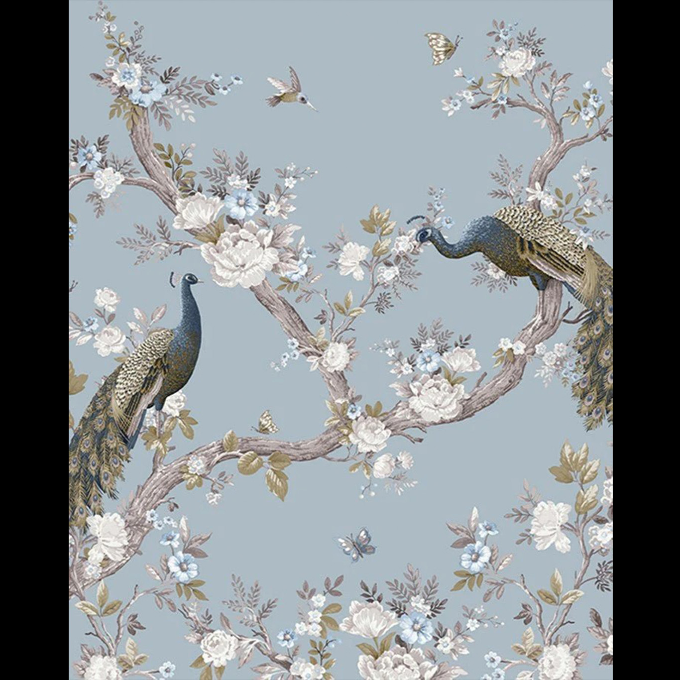 Belvedere Pale Seaspray Mural