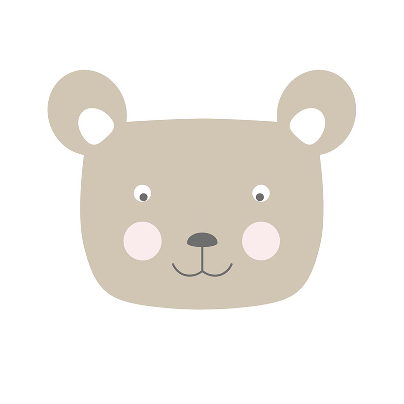 Wallpaper XXL-Cute animal heads