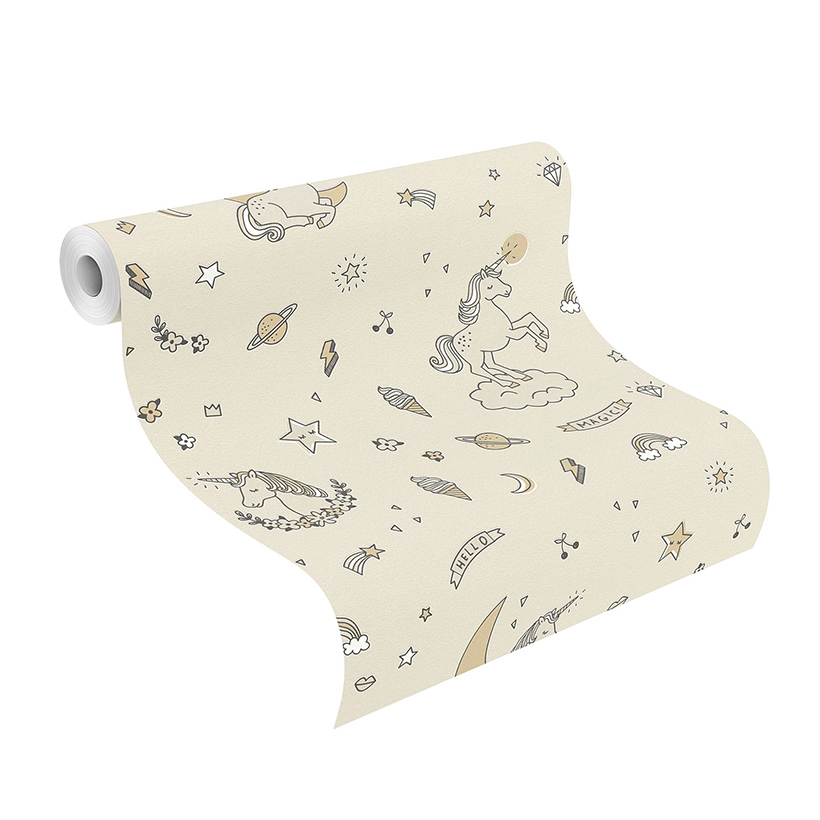 Unicorn taupe gold Metallic