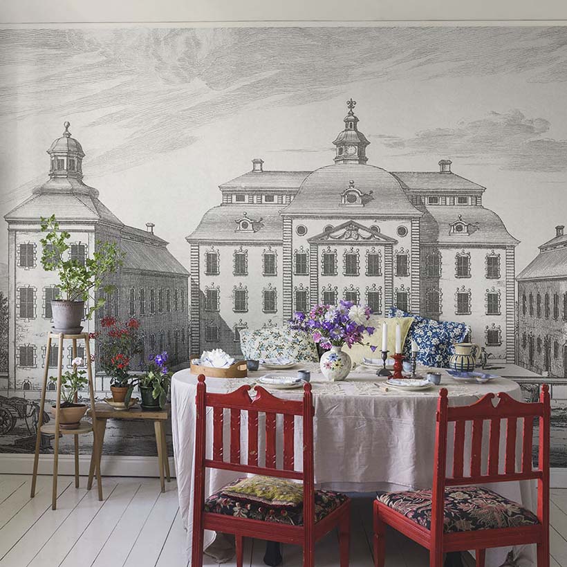 LOFSTAD SIOTT GRAPHITE MURAL