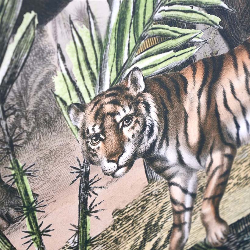 PALM TRAIL SCENE 1 SEPIA