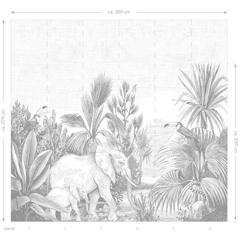 Photowall XL - Jungle