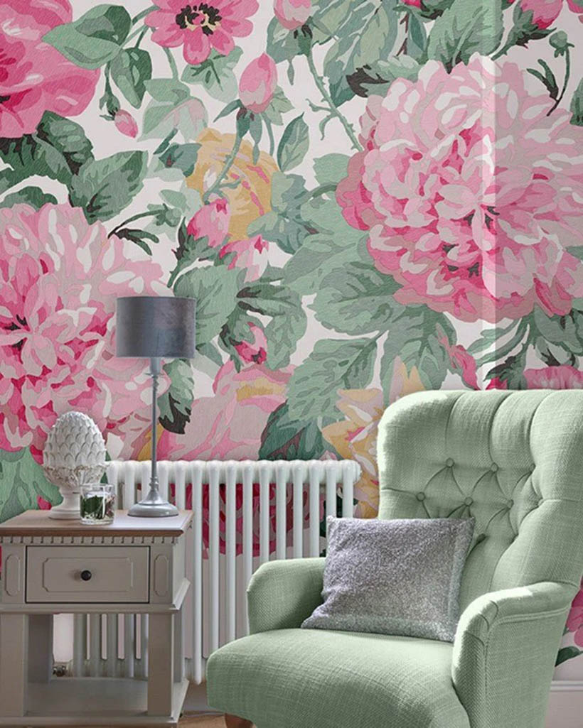 Aveline Rose Wallpaper Mural