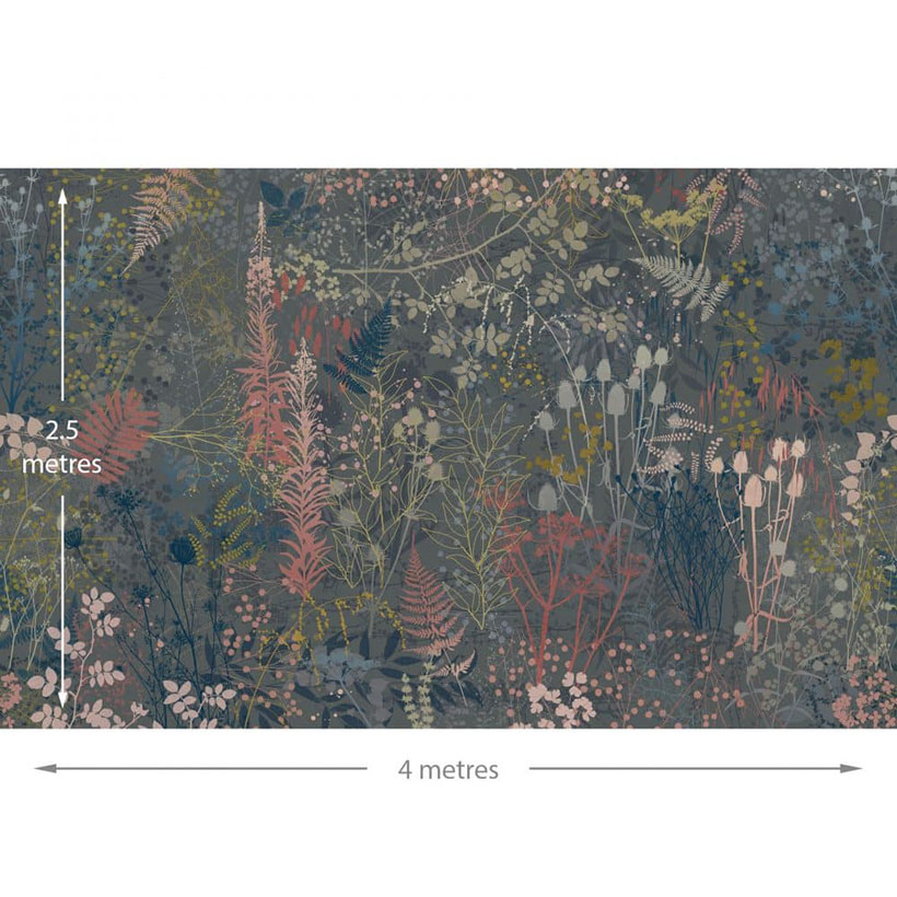 SERENDIPITY FIXED SIZE MURAL – CLAY