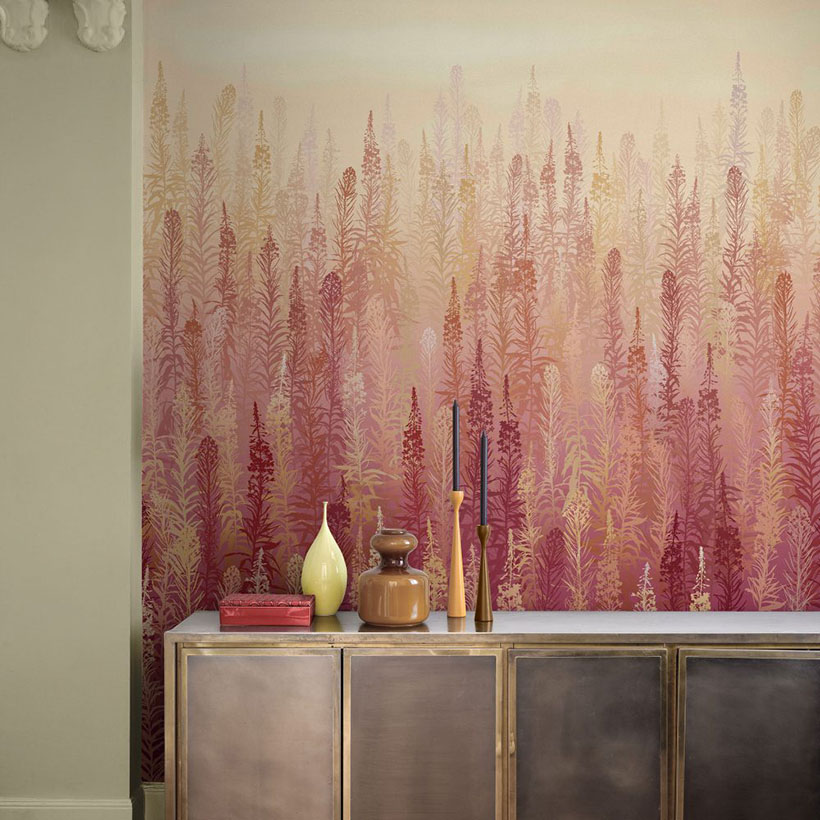WILLOWHERB FIXED SIZE MURAL – AUTUMN