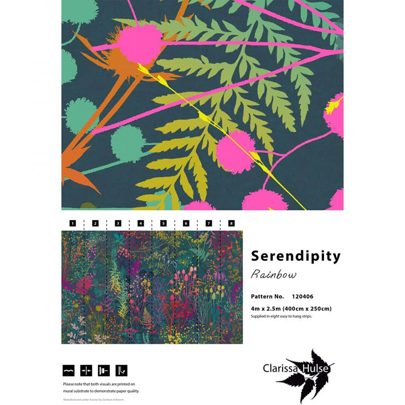 SERENDIPITY FIXED SIZE MURAL – RAINBOW