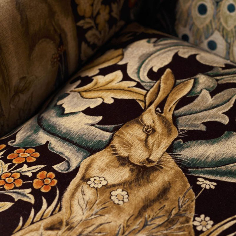 Forest Velvet Fabric