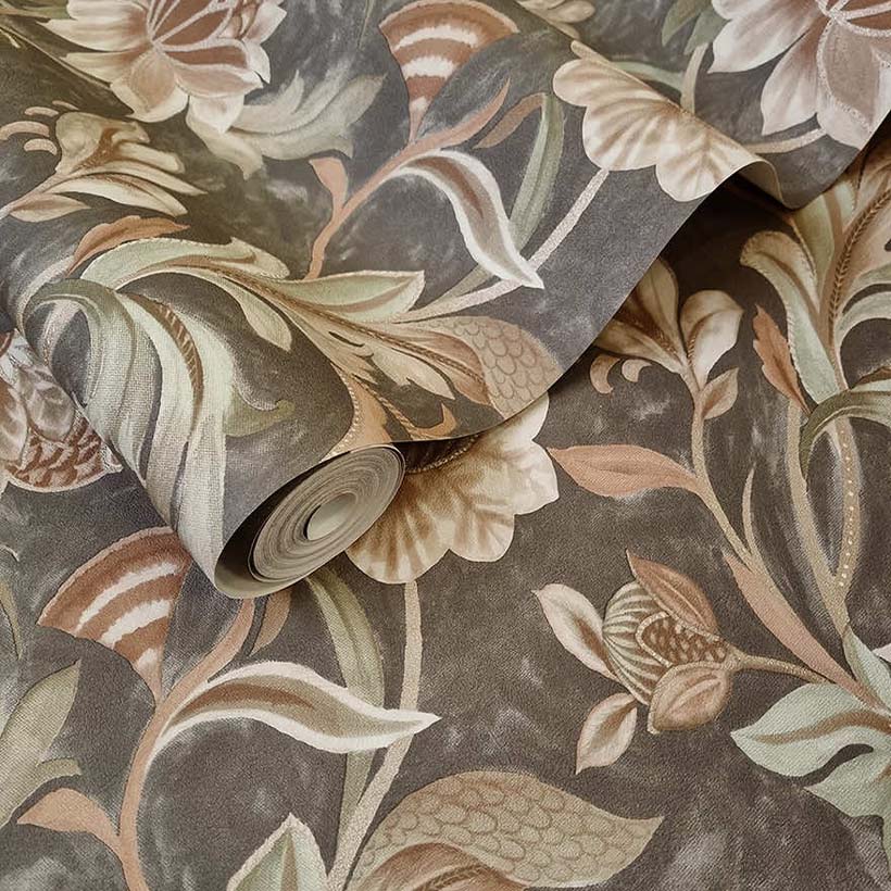 Cecelia Charcoal / Rust