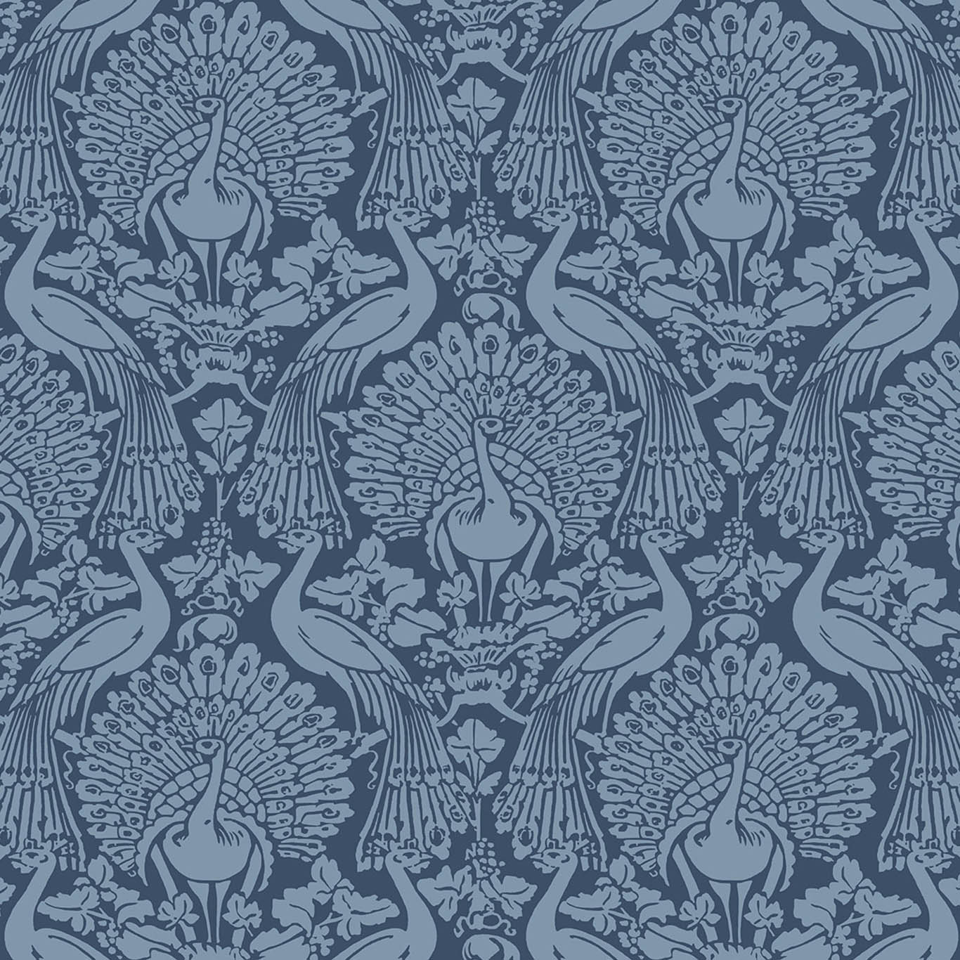 Peacock Damask