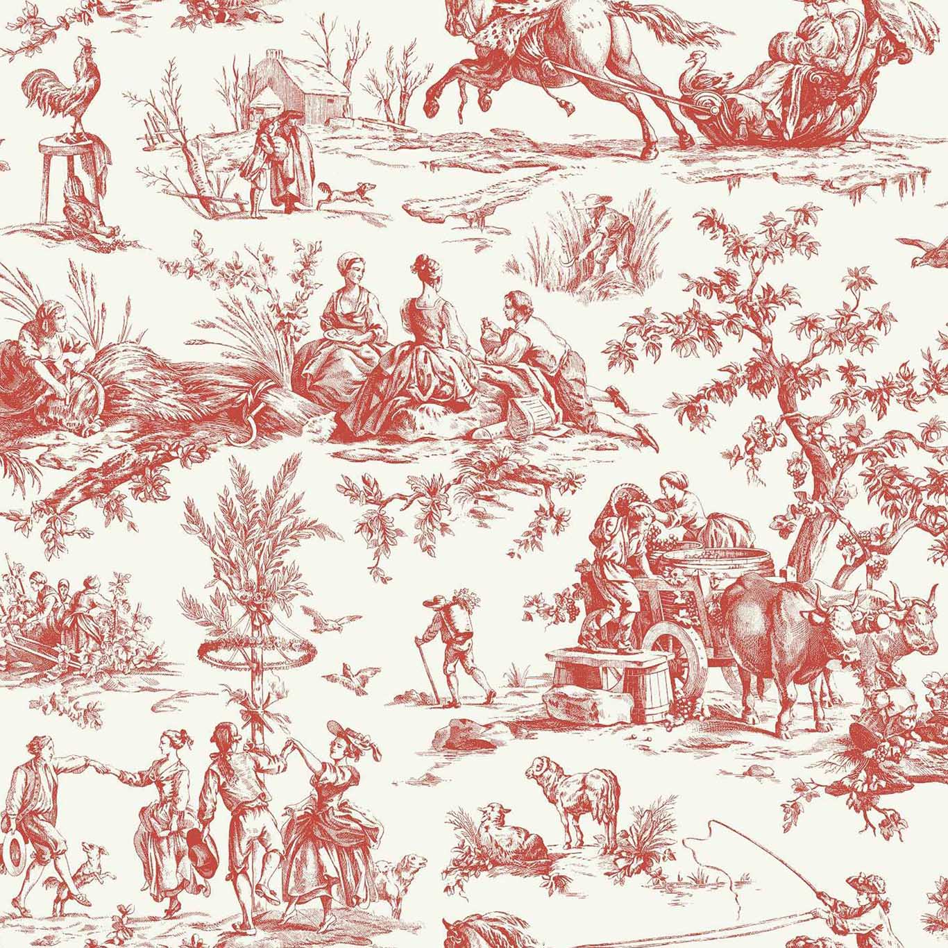 Bucolic Toile