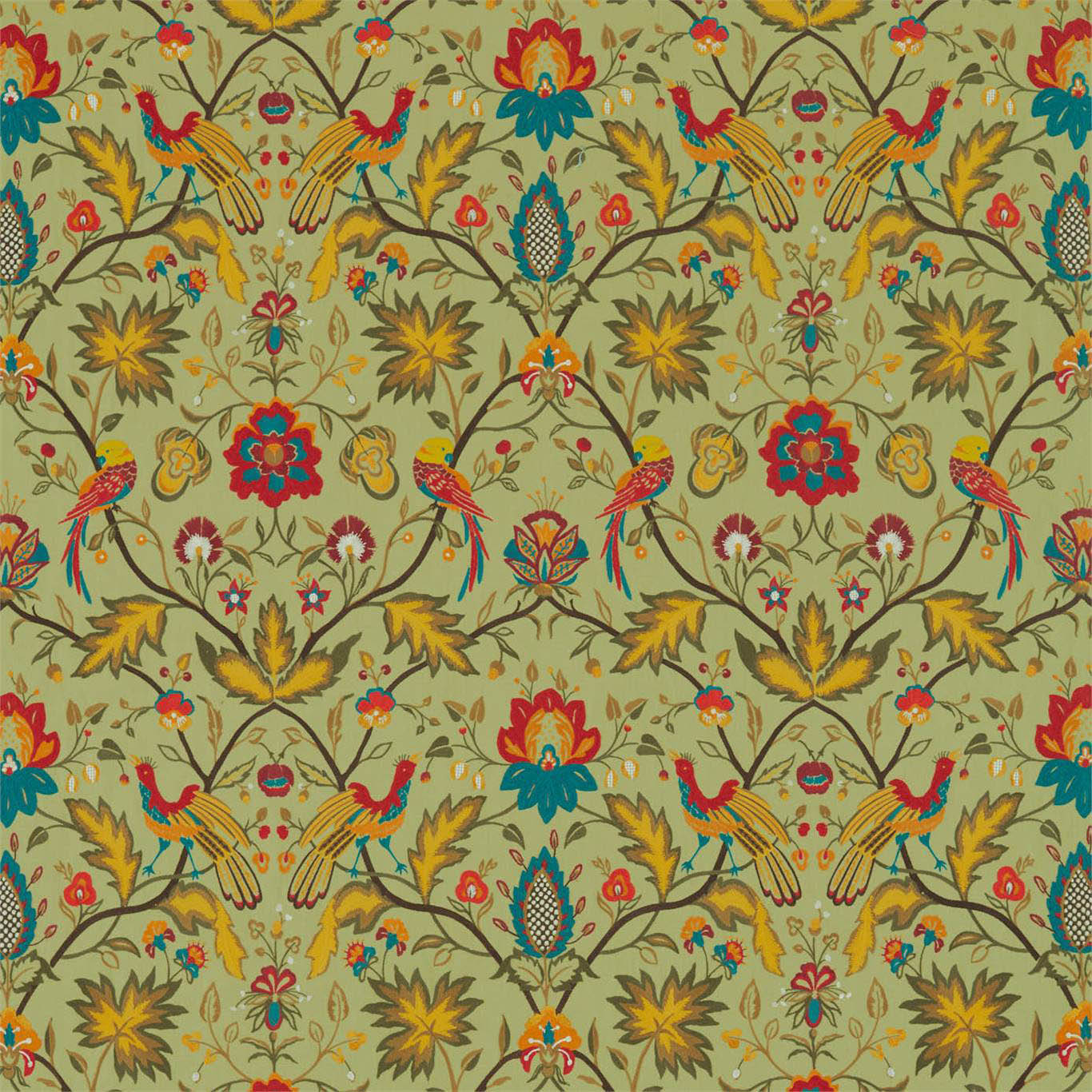 OISEAUX DE PARADIS EMBROIDERY