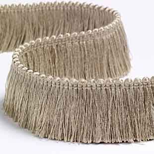 Brush Fringe Almond