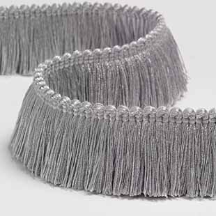 Brush Fringe Morandi Grey