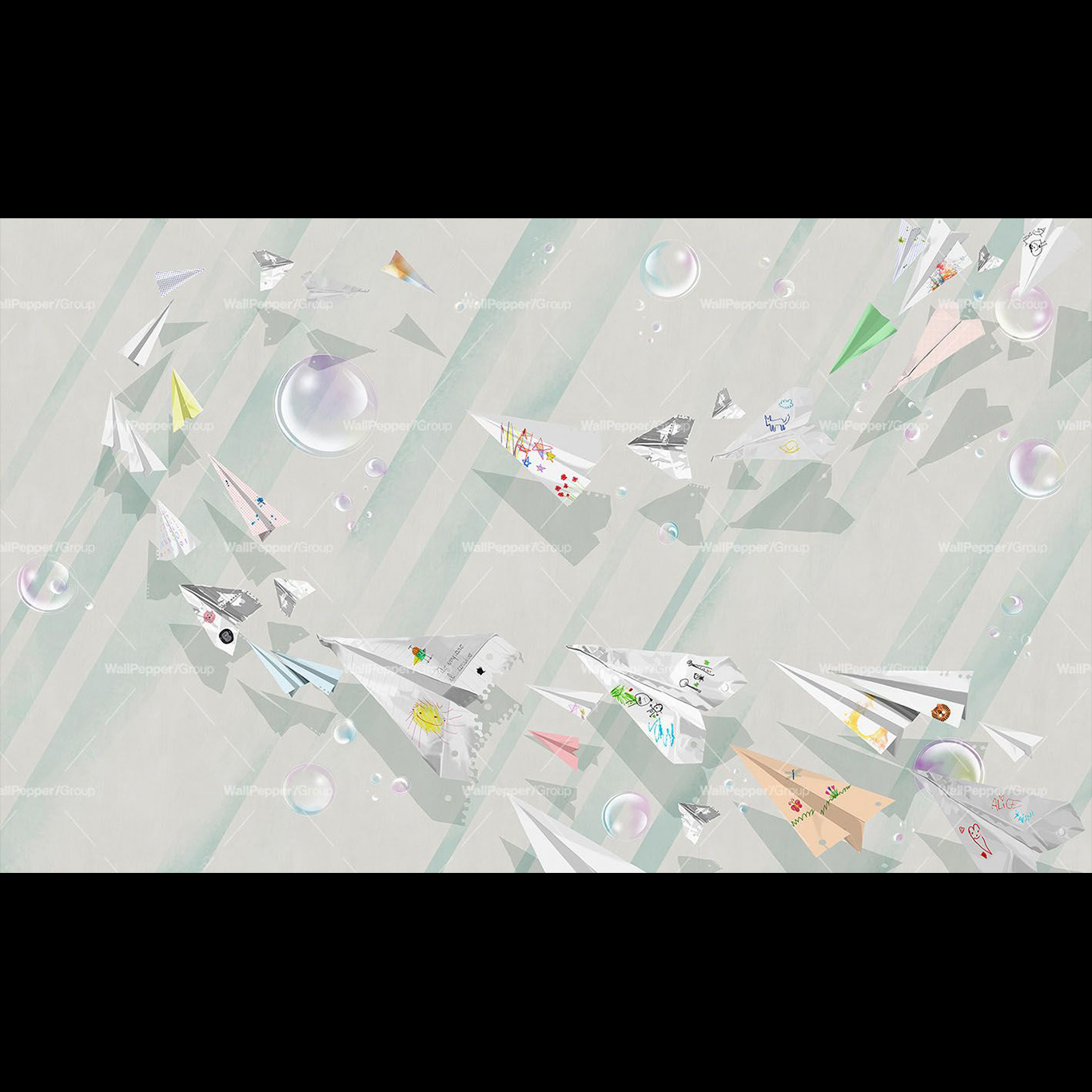 Paper plane customizable